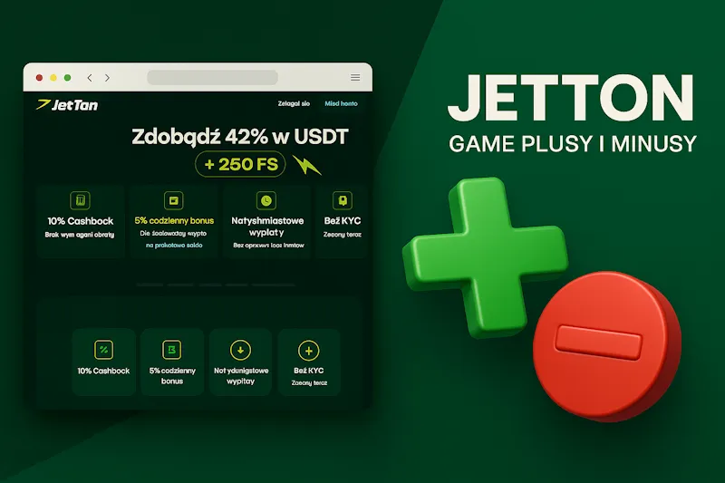 Jetton game &mdash; plusy i minusy
